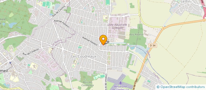 localisation de l'entreprise MADAME JESSY PAGE  COURTRY