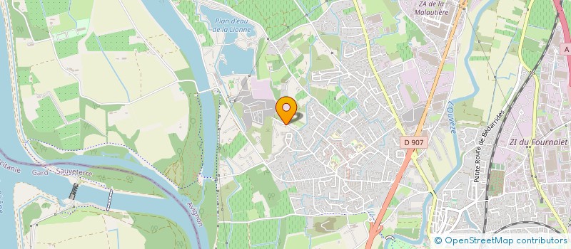 localisation de l'entreprise MADAME JESSY PINA  SORGUES