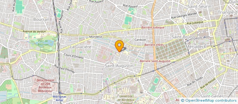 localisation de l'entreprise MADAME JESSY STEPHAN  BORDEAUX