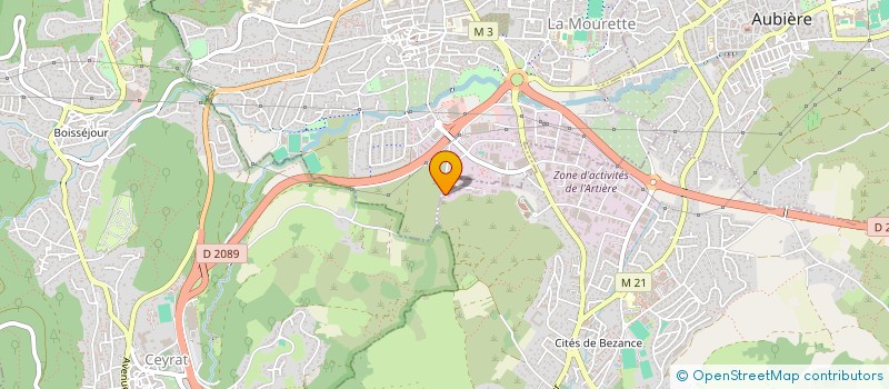 localisation de l'entreprise MADAME JESSY VAUZELLE  ROMAGNAT