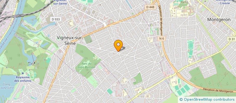 localisation de l'entreprise MADAME JESSYCA AZEVEDO MENEZES DA SILVA  VIGNEUX-SUR-SEINE