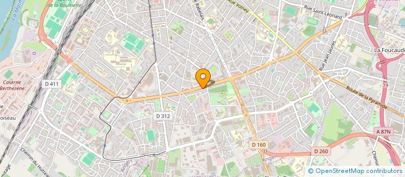 localisation de l'entreprise MADAME JESSYCA BOISSEAU à ANGERS