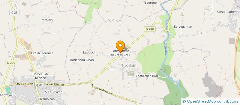 localisation de l'entreprise MADAME JESSYCA JESSYCA BIKIE BI NGW  TREZILIDE