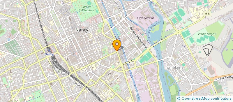 localisation de l'entreprise MADAME JESSYCA LETRA  NANCY