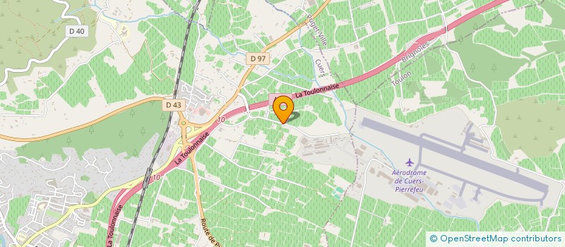 localisation de l'entreprise MADAME JESSYCA MULLER  CUERS