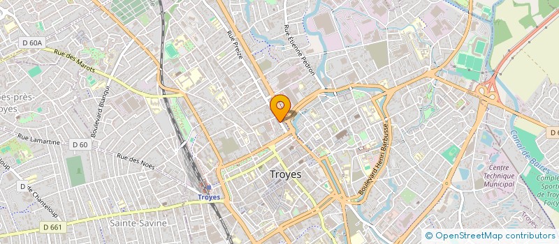 localisation de l'entreprise MADAME JEVGENIJA GORSANOVA  TROYES