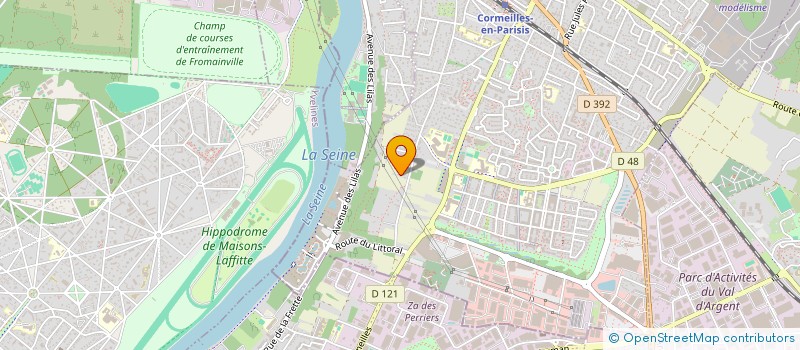 localisation de l'entreprise MADAME JEWEL LAMBERTY  CORMEILLES-EN-PARISIS