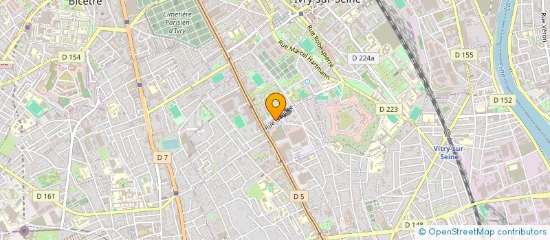 localisation de l'entreprise MADAME JEYAPREETHA ANTONY  IVRY-SUR-SEINE