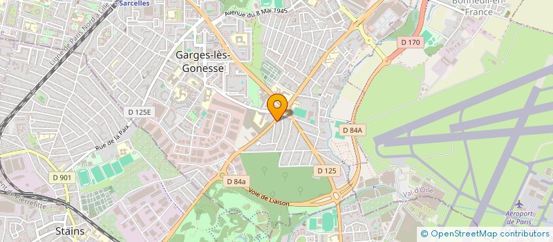 localisation de l'entreprise MADAME JEYASEELI MAHALINGAM  GARGES-LES-GONESSE