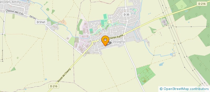 localisation de l'entreprise MADAME JEYSEELA SOOBRAYEN à CHEVRY-COSSIGNY