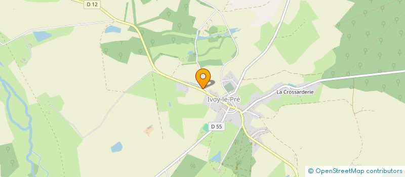 localisation de l'entreprise MADAME JEZABEL BAILLET  IVOY-LE-PRE