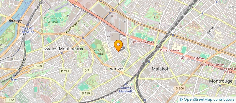 localisation de l'entreprise MADAME JEZABEL D'ALEXIS  VANVES