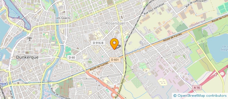 localisation de l'entreprise MADAME JEZABEL NICOLET à DUNKERQUE