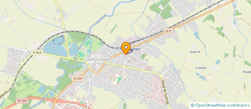 localisation de l'entreprise MADAME JHAD ROULET-MATTON à L'ISLE-JOURDAIN