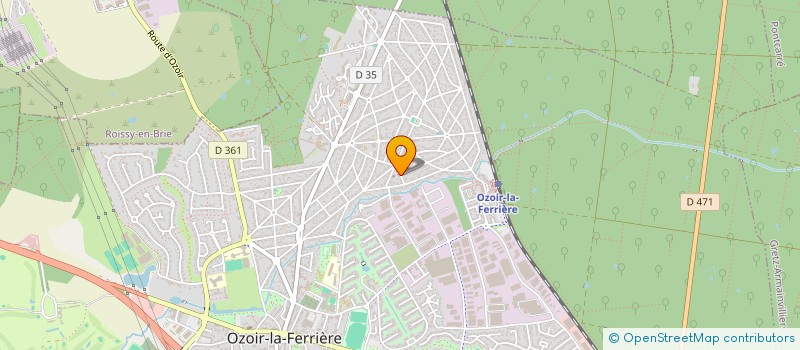 localisation de l'entreprise MADAME JHENYFER HERINGER NOGUEIRA  OZOIR-LA-FERRIERE