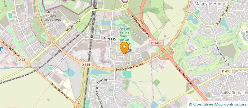 localisation de l'entreprise MADAME JI SUN  SERRIS