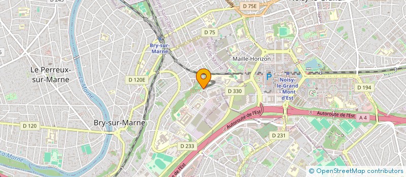 localisation de l'entreprise MADAME JI-YOUNG CHA  BRY-SUR-MARNE