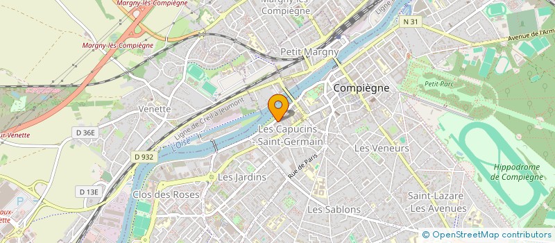 localisation de l'entreprise MADAME JIA LIU  COMPIEGNE