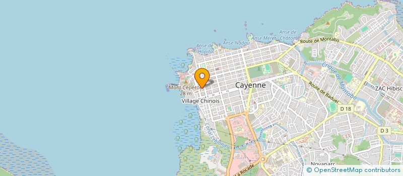 localisation de l'entreprise MADAME JIAHONG CHEN  CAYENNE