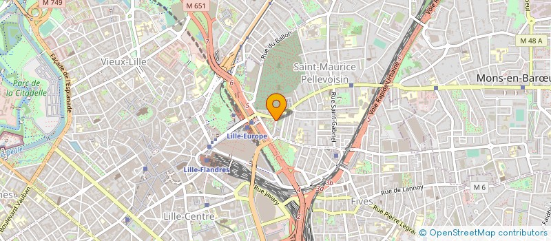 localisation de l'entreprise MADAME JIAHUI GAO à LILLE