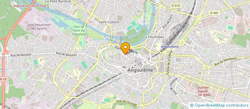 localisation de l'entreprise MADAME JIAMIN PENG à ANGOULEME