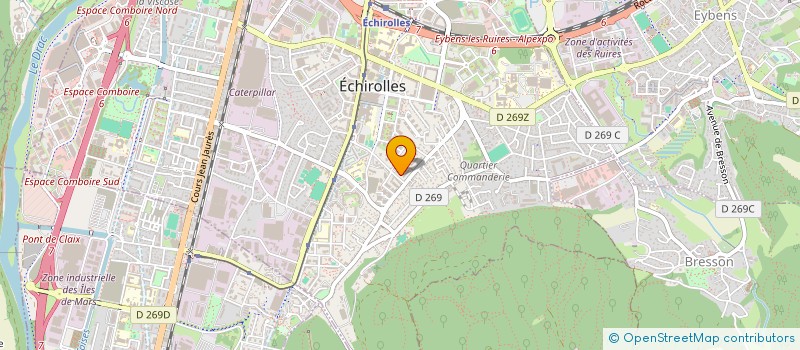 localisation de l'entreprise MADAME JIANJIE SUN à ECHIROLLES