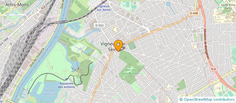 localisation de l'entreprise MADAME JIANJUN HE à VIGNEUX-SUR-SEINE