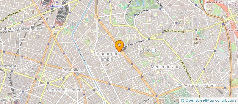 localisation de l'entreprise MADAME JIANQIN YE  PARIS