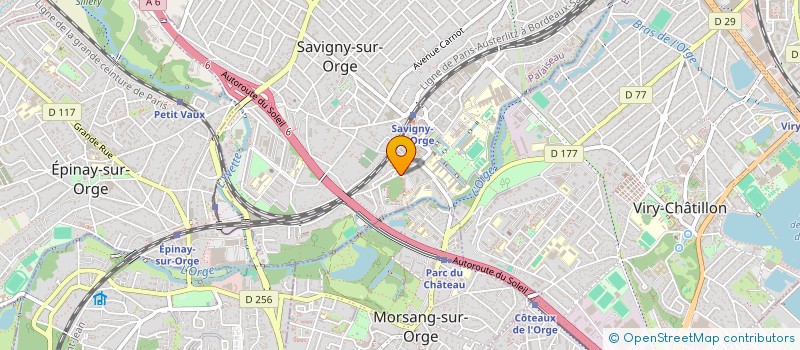 localisation de l'entreprise MADAME JIATONG SUN à SAVIGNY-SUR-ORGE