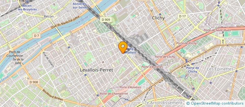 localisation de l'entreprise MADAME JIAYI XIE à LEVALLOIS-PERRET