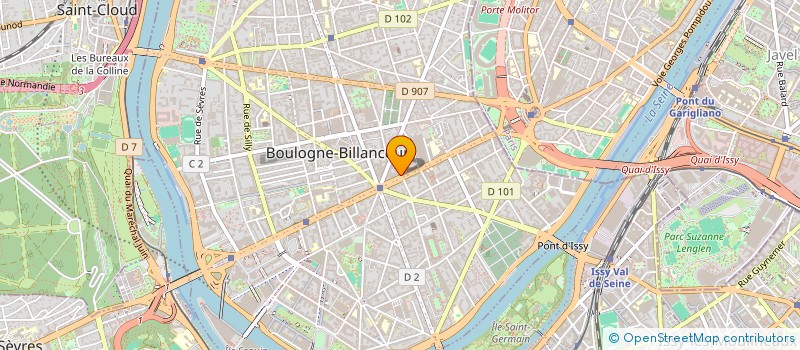 localisation de l'entreprise MADAME JIAYU LU à BOULOGNE-BILLANCOURT