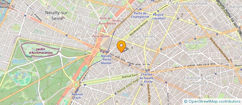 localisation de l'entreprise MADAME JIE ZHANG  PARIS