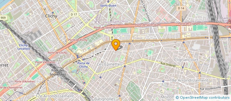 localisation de l'entreprise MADAME JIENING MA  PARIS