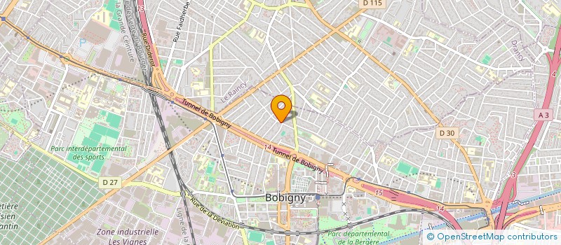 localisation de l'entreprise MADAME JIEQIONG ZHU à BOBIGNY