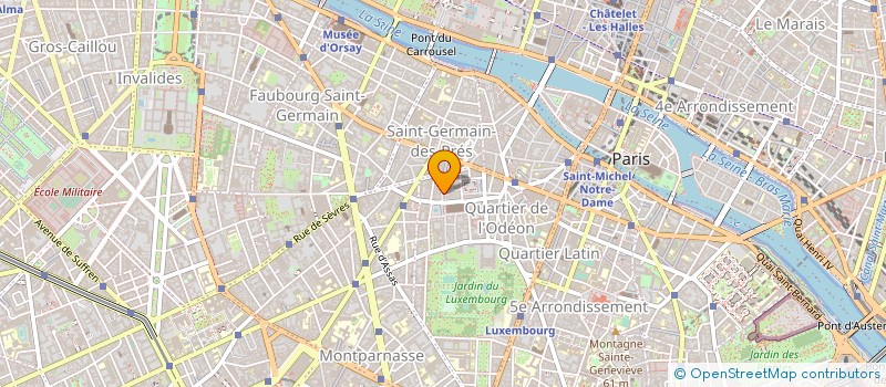 localisation de l'entreprise MADAME JIEQUAN WANG  PARIS