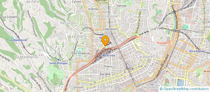 localisation de l'entreprise MADAME JIEUN OH à NICE