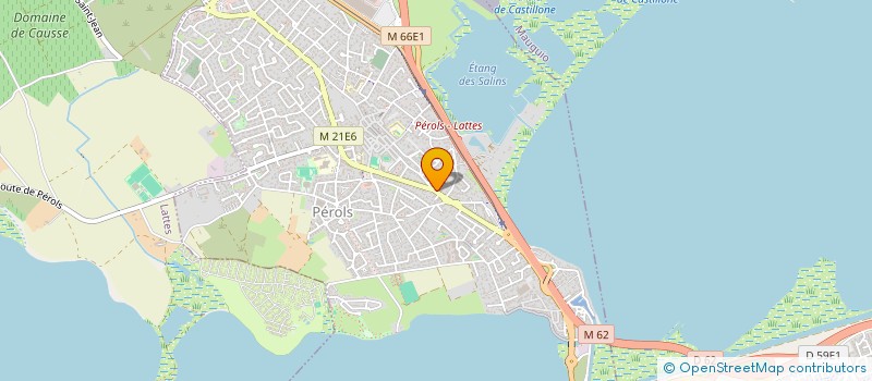 localisation de l'entreprise MADAME JIHAD CHAKRANE  PEROLS