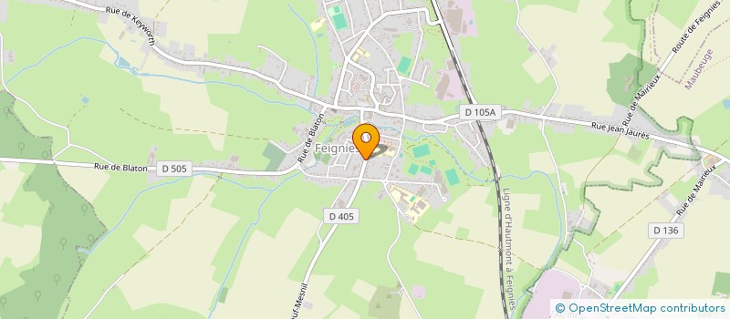 localisation de l'entreprise MADAME JIHADE KHALIDI  FEIGNIES