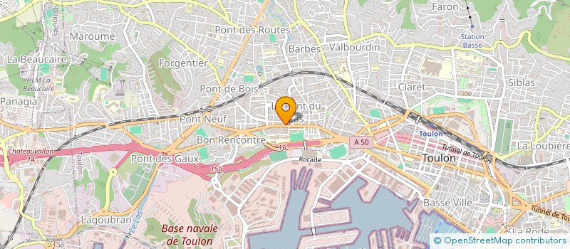 localisation de l'entreprise MADAME JIHAN HAMO  TOULON