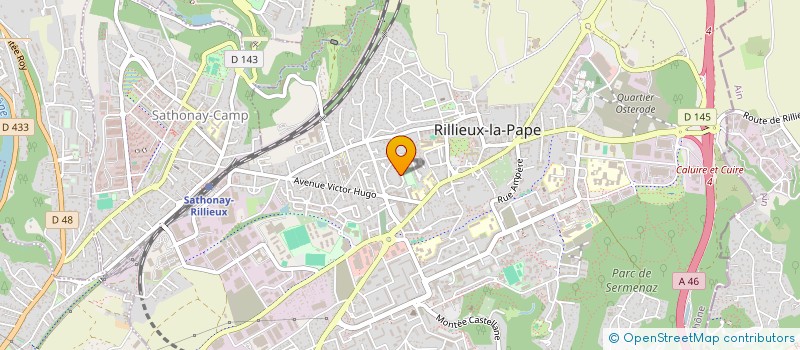 localisation de l'entreprise MADAME JIHANE BEKHALED  RILLIEUX-LA-PAPE