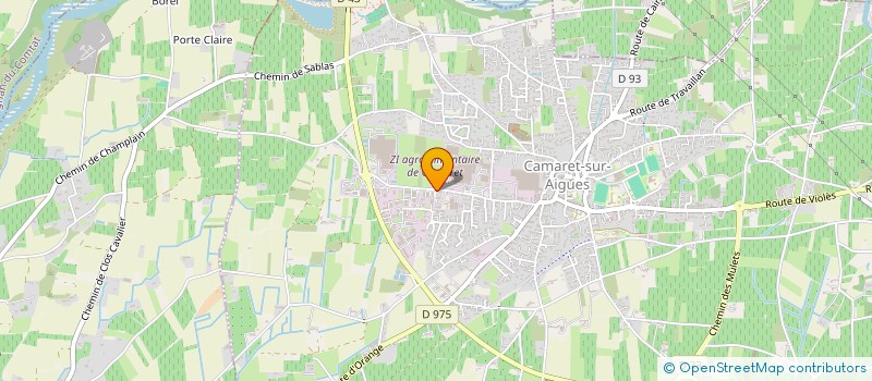 localisation de l'entreprise MADAME JIHANE CHEBLI  CAMARET-SUR-AIGUES