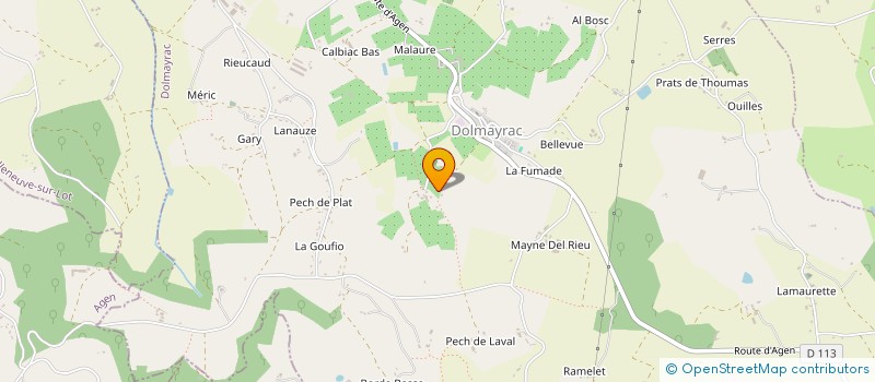 localisation de l'entreprise MADAME JIHANE EL FARSI  VILLENEUVE SUR LOT