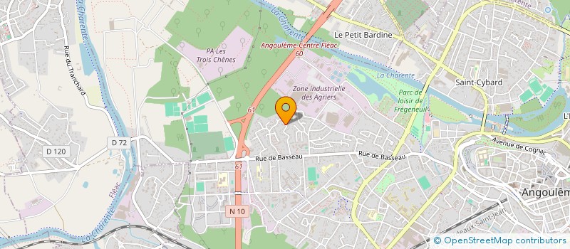 localisation de l'entreprise MADAME JIHANE EL HAMMOUD à ANGOULEME