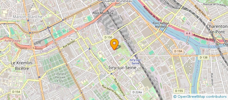 localisation de l'entreprise MADAME JIHANE LAKHDARI  IVRY-SUR-SEINE