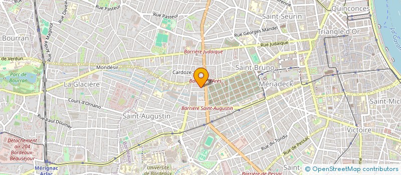 localisation de l'entreprise MADAME JIHANE LAKHRACH  BORDEAUX