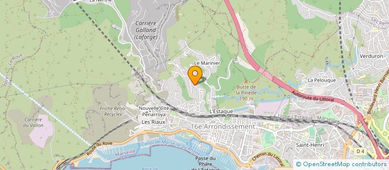localisation de l'entreprise MADAME JIHANE LAMLI à MARSEILLE 16EME