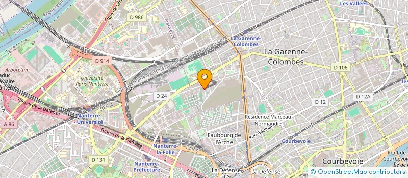 localisation de l'entreprise MADAME JIHANE LEKRARI à LA GARENNE-COLOMBES