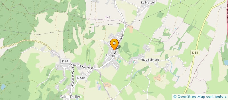 localisation de l'entreprise MADAME JIHANE SAYAH  BELMONT