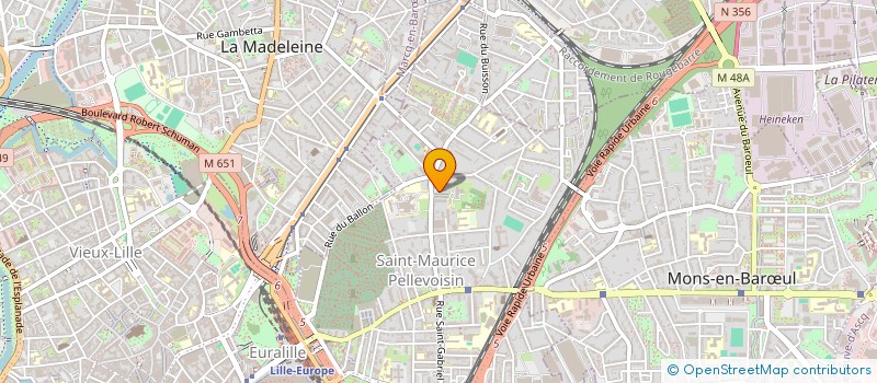 localisation de l'entreprise MADAME JIHANE SMIHI à LILLE