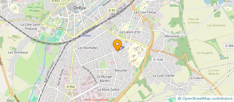 localisation de l'entreprise MADAME JIHANE ZHAR à DREUX